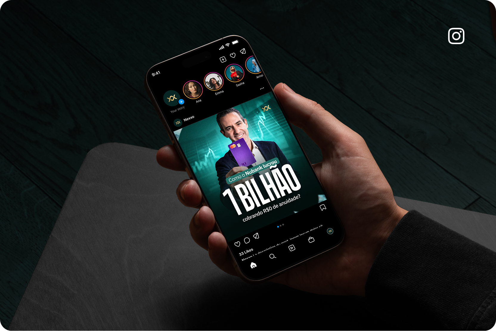 Nexxo social media mockup